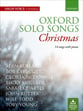 Oxford Solo Songs: Christmas Vocal Solo & Collections sheet music cover